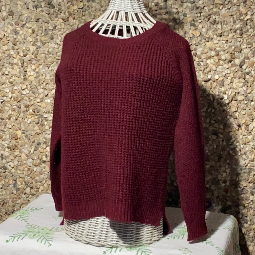 Burgundy Red Sweater